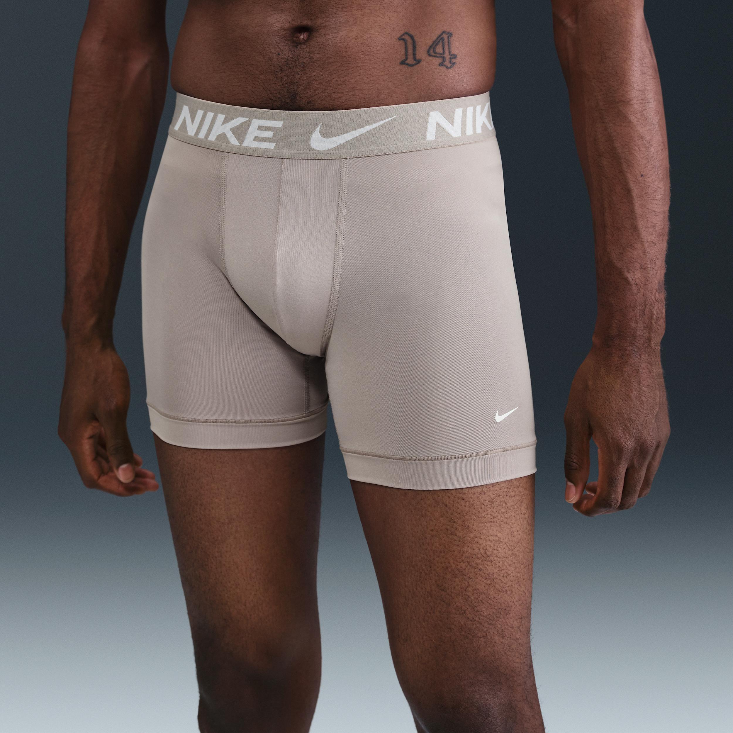 Nike Essential Micro Men's Dri-FIT Boxer Briefs (3-Pack) Product Image