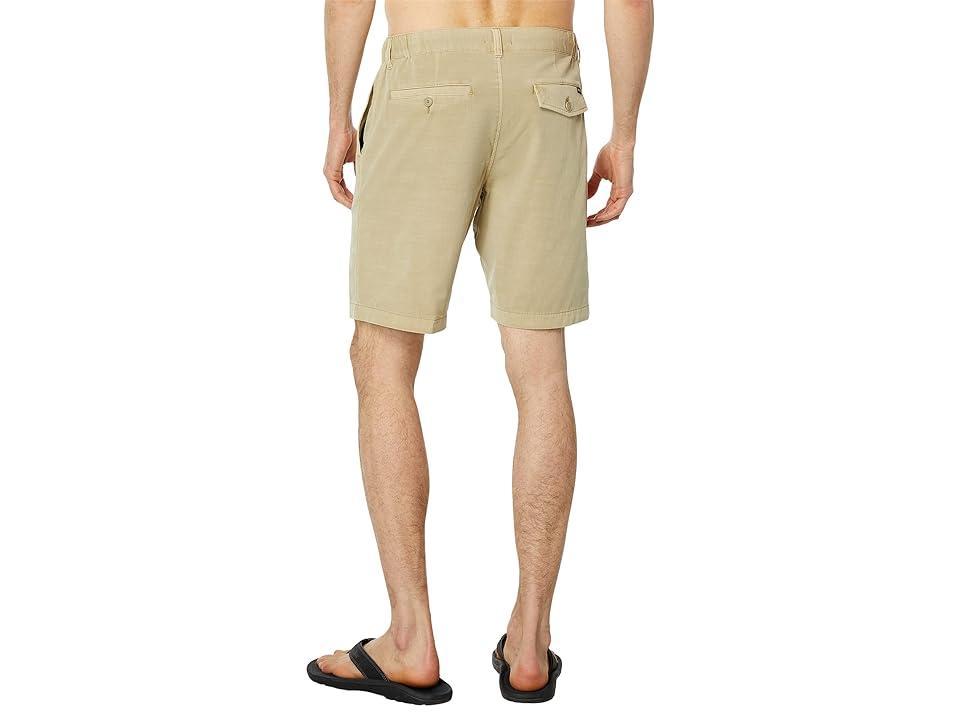RVCA All Time Coastal Rinsed 19 Hybrid Shorts Men's Shorts Product Image