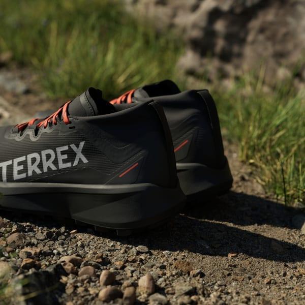 adidas Terrex Agravic GORE-TEX Trail Running Shoes Core Black 7.5 Mens Product Image
