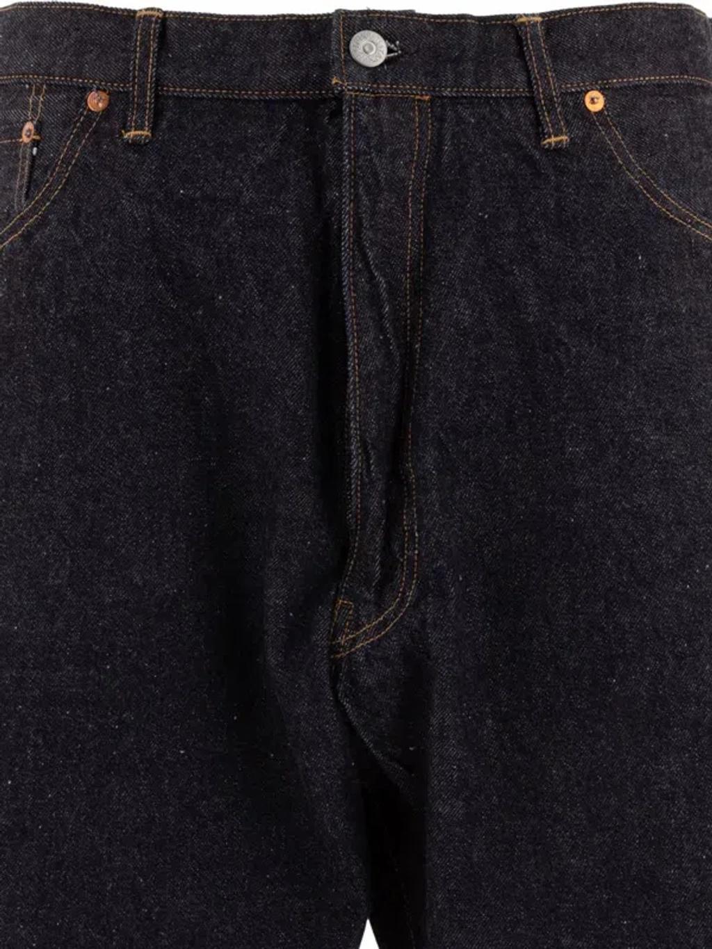 KAPTAIN SUNSHINE Straight-leg Selvedge Jeans In Blue Product Image
