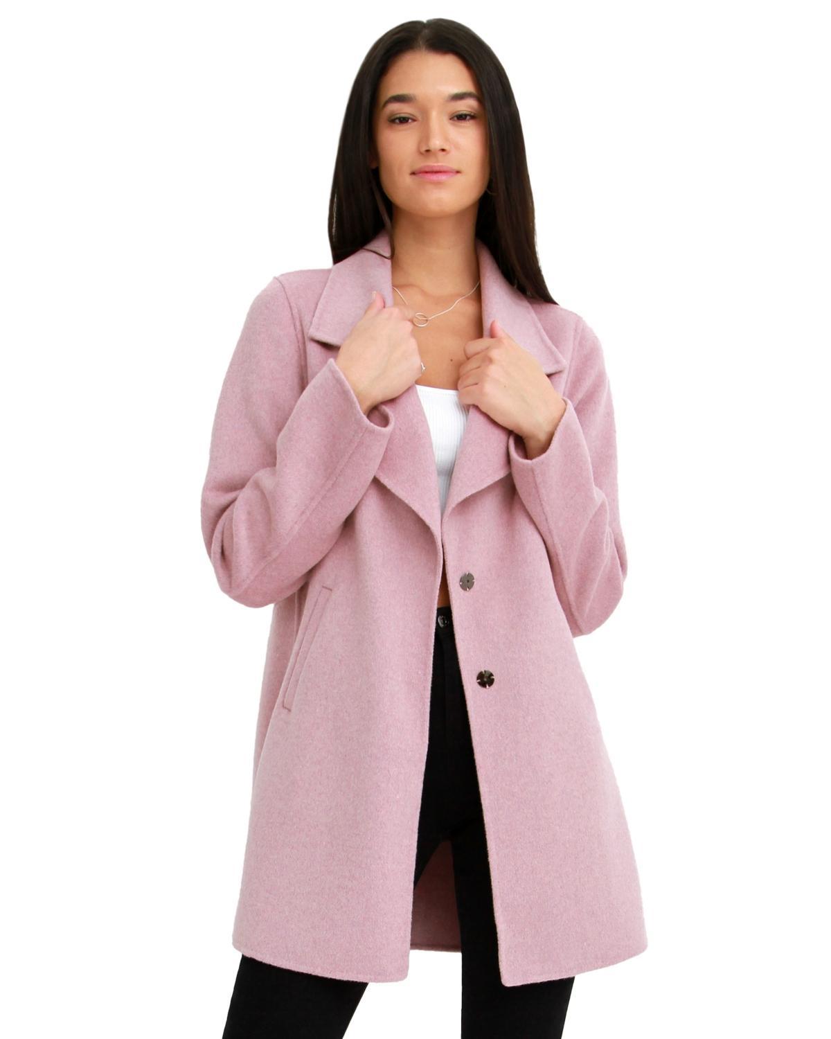 Belle & Bloom Womens Ex-Boyfriend Wool Blend Oversized Jacket Product Image