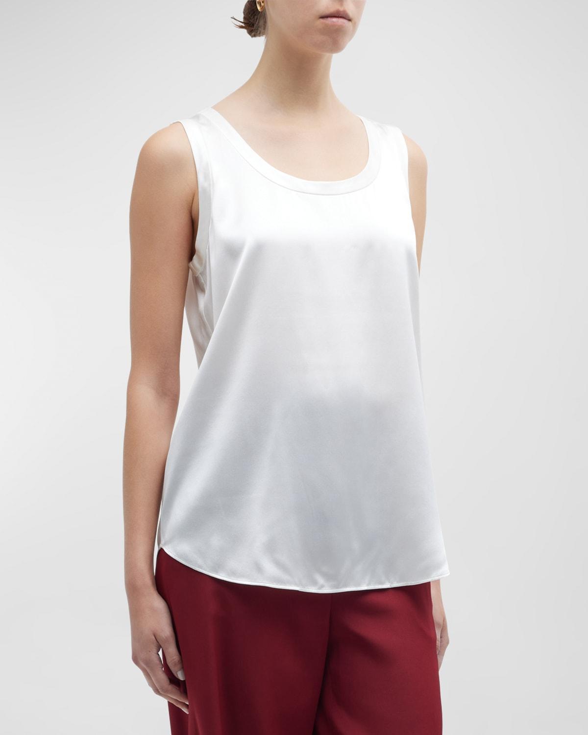 Lafayette 148 New York Reversible Perla Silk Blouse Product Image