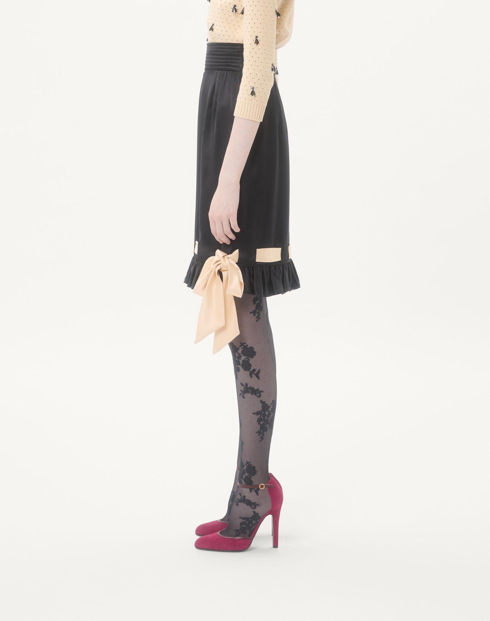 Double Satin Midi Skirt Product Image