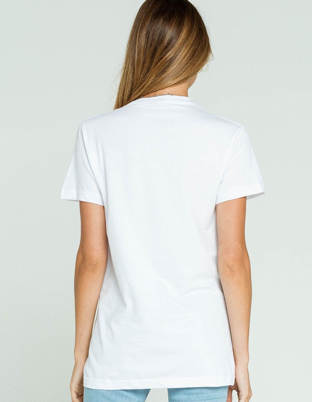 FULL TILT Vote Womens Oversized Tee - WHITE Product Image