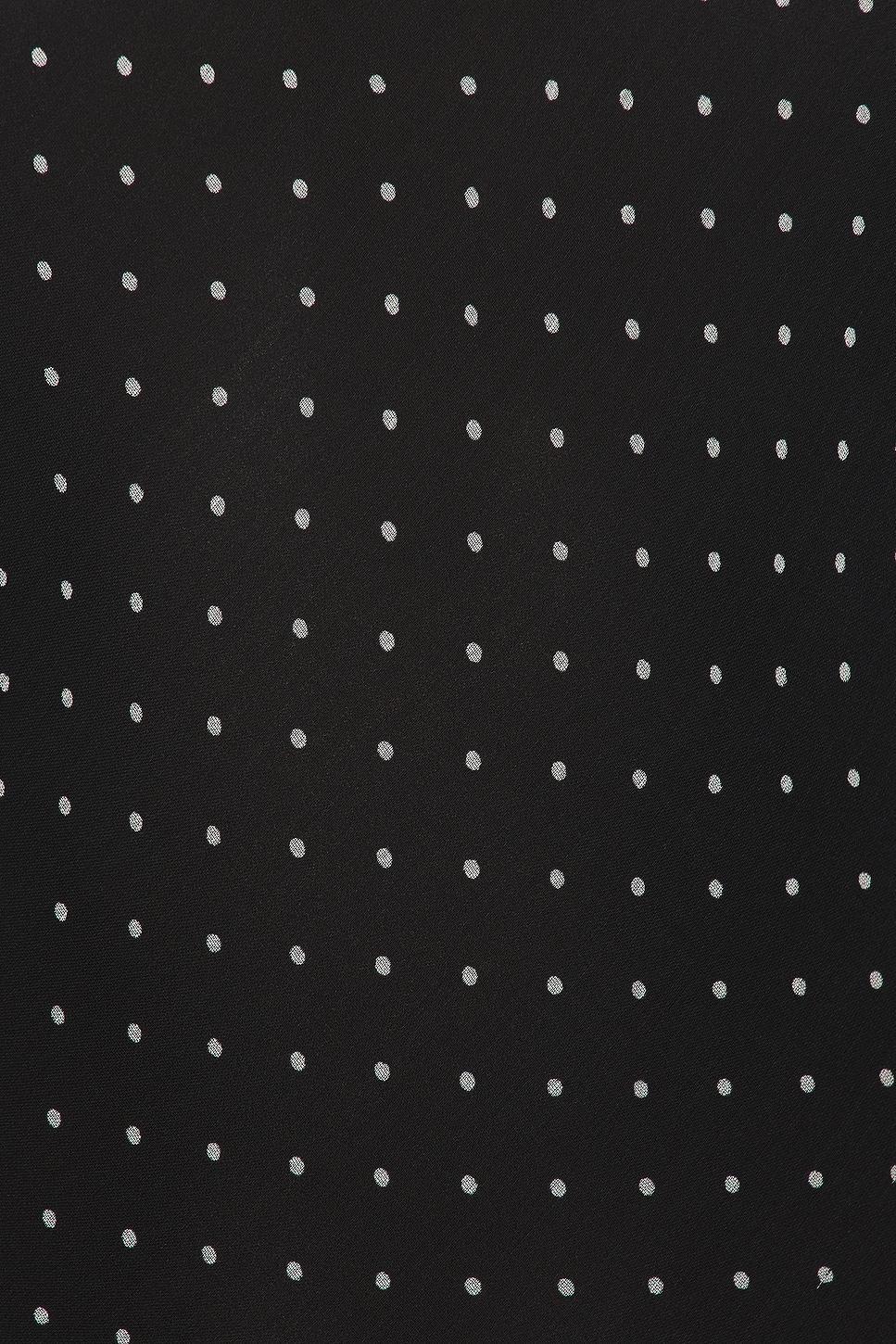 Lovers and Friends Stella Midi Dress in Black Polka Dot Product Image