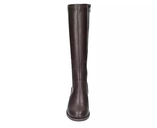 Easy Street Tucker Women's Stretch-for-fit Tall Boots, Size: 8.5, Brown Product Image