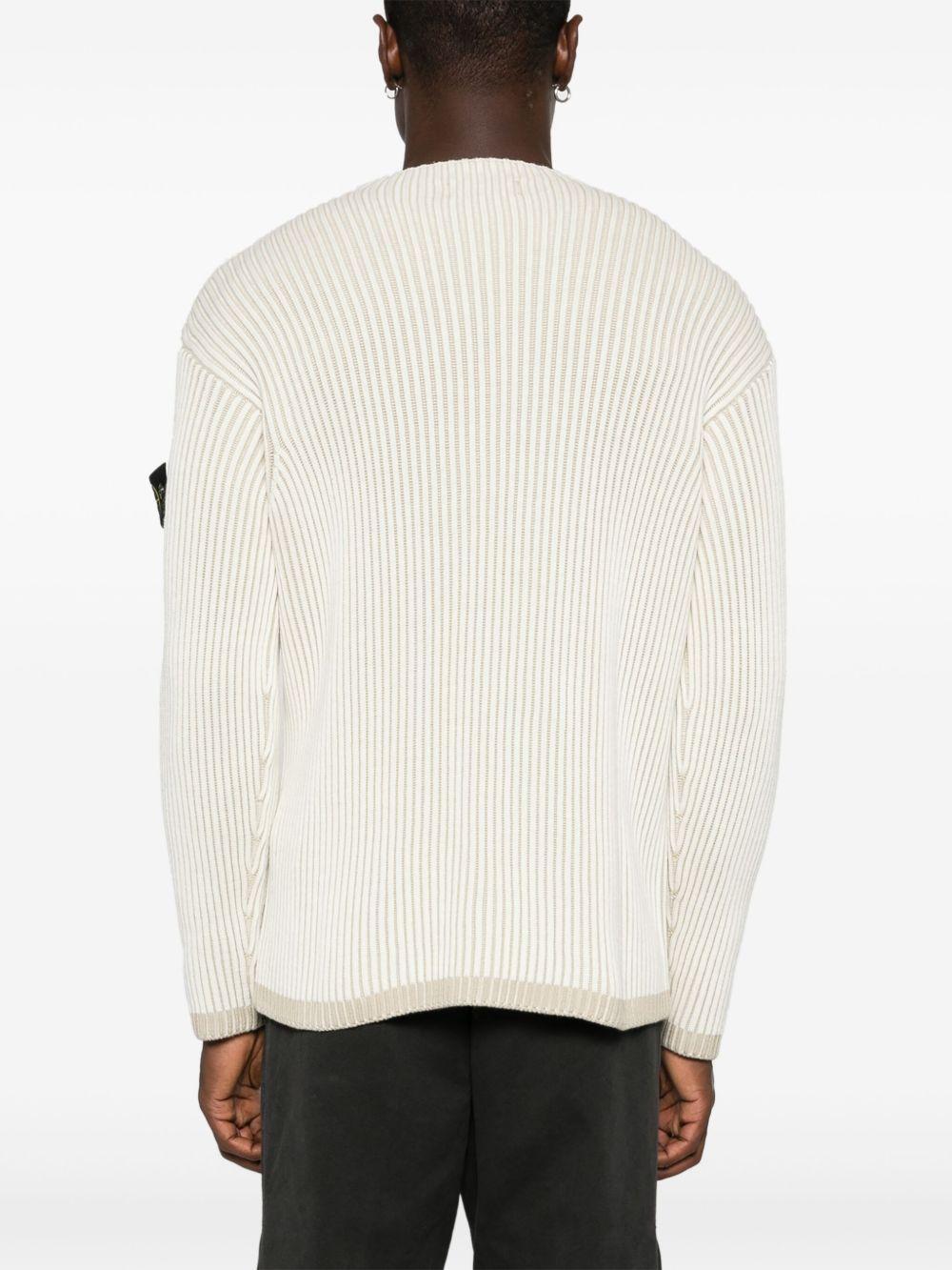 ribbed virgin-wool sweater Product Image