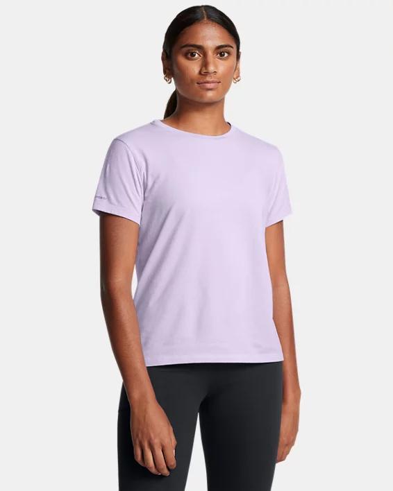 UA Icon Charged Cotton Womens Short Sleeve Product Image