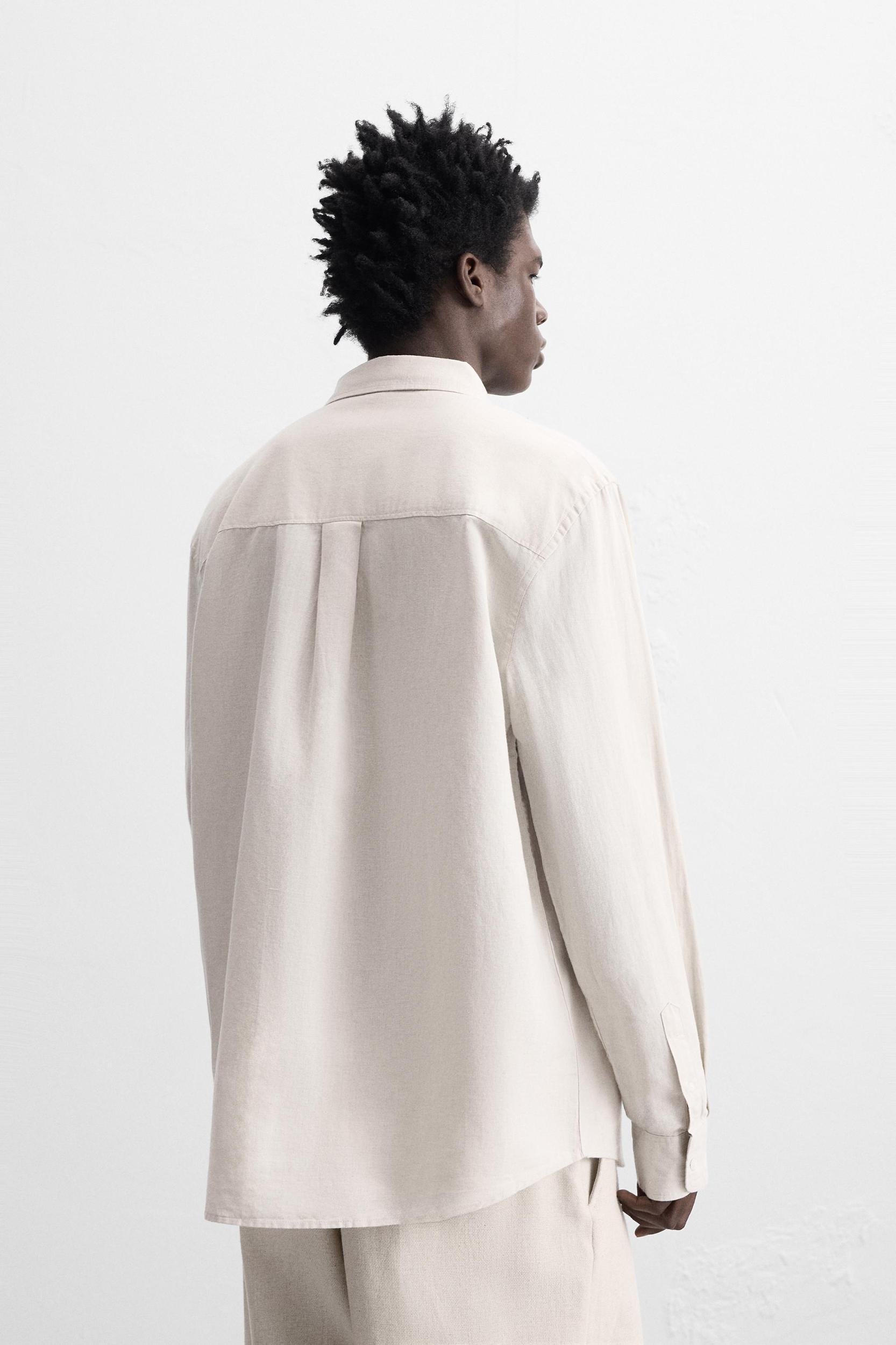 LINEN - COTTON SHIRT Product Image