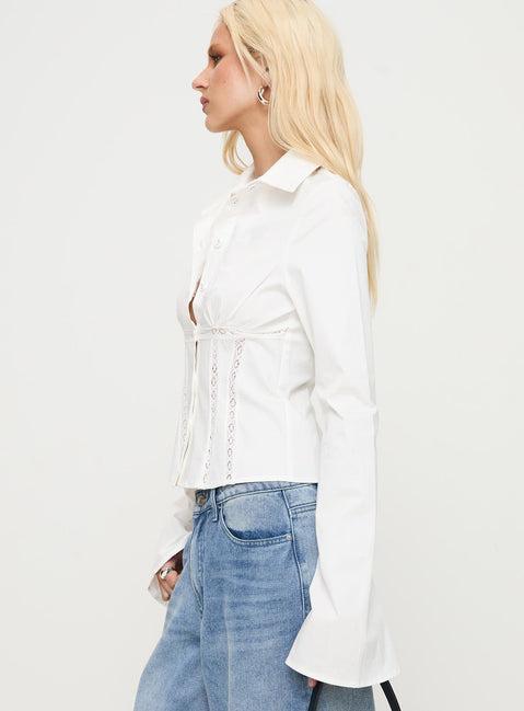 Merritt Top White Product Image