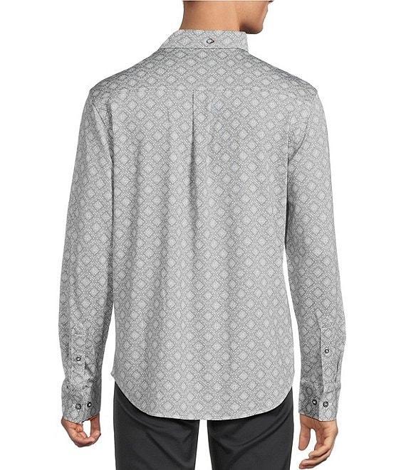Tommy Bahama Big & Tall San Lucio Miro Mosaic Long Sleeve Woven Shirt Product Image