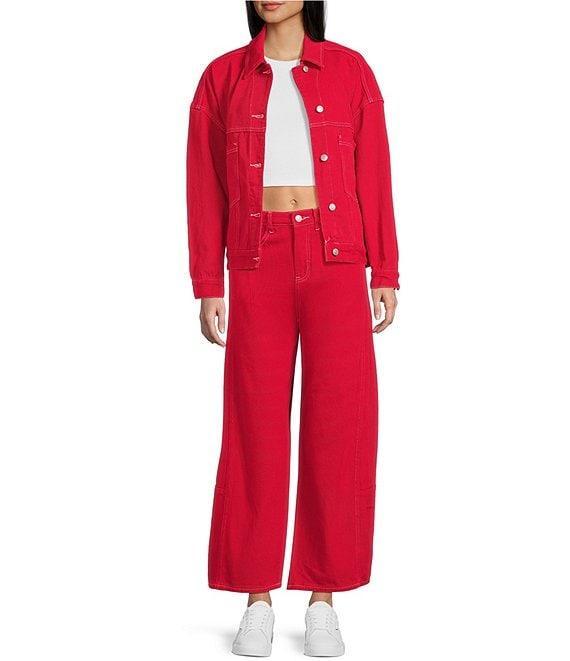 Signature 8 Barrel Leg Coordinating Denim Jeans Product Image