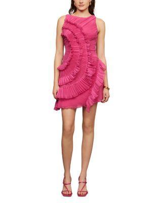 Emilia Cascade Mini Dress Product Image