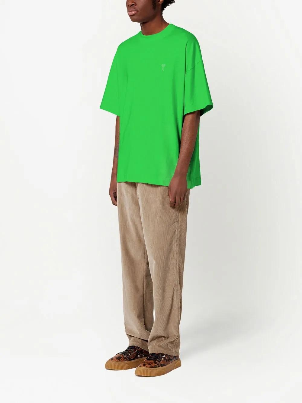 organic-cotton drop-shoulder T-shirt Product Image