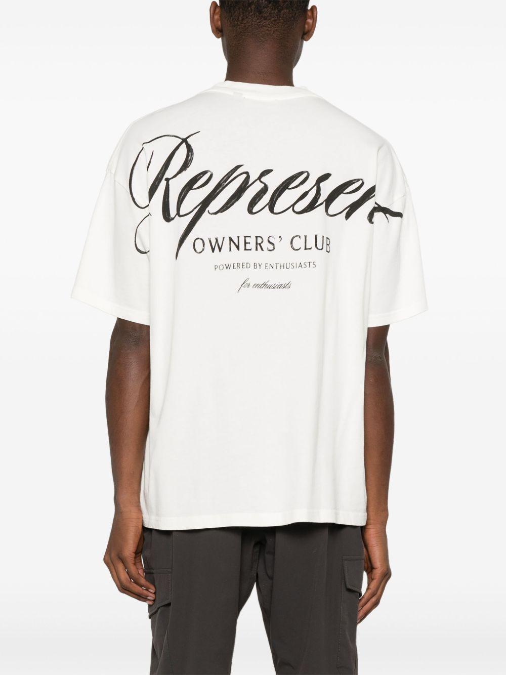 Owners Club Script T-shirt  Product Image