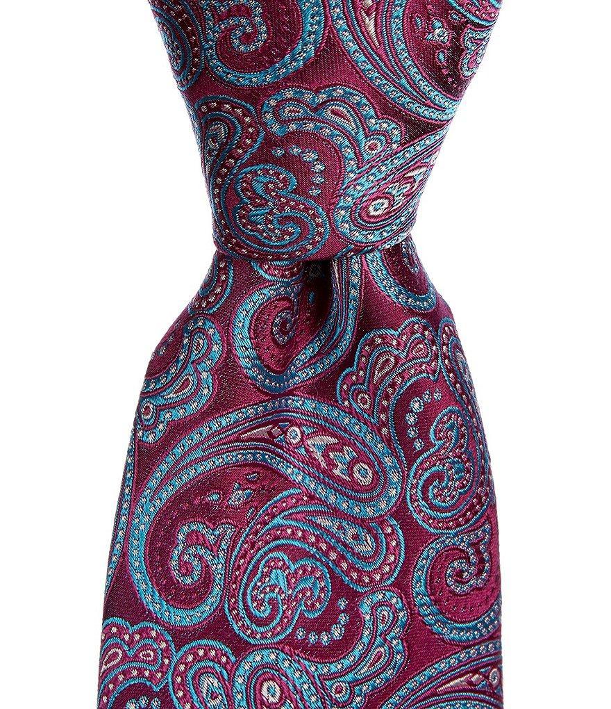 Ted Baker London Carlisle Paisley 3 1/8#double; Cotton Tie Product Image