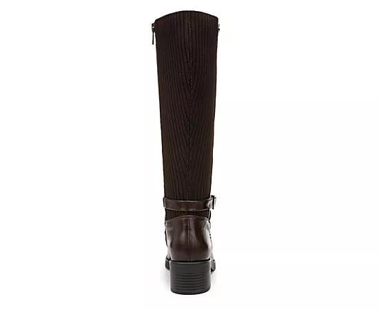 LifeStride Brittany Women's Tall Riding Boots in Regular and Wide Calf, Size: 10 Wide, Brown Product Image