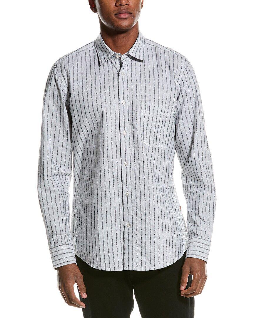 HUGO BOSS Boss  Remiton Regular Fit Shirt In White Product Image