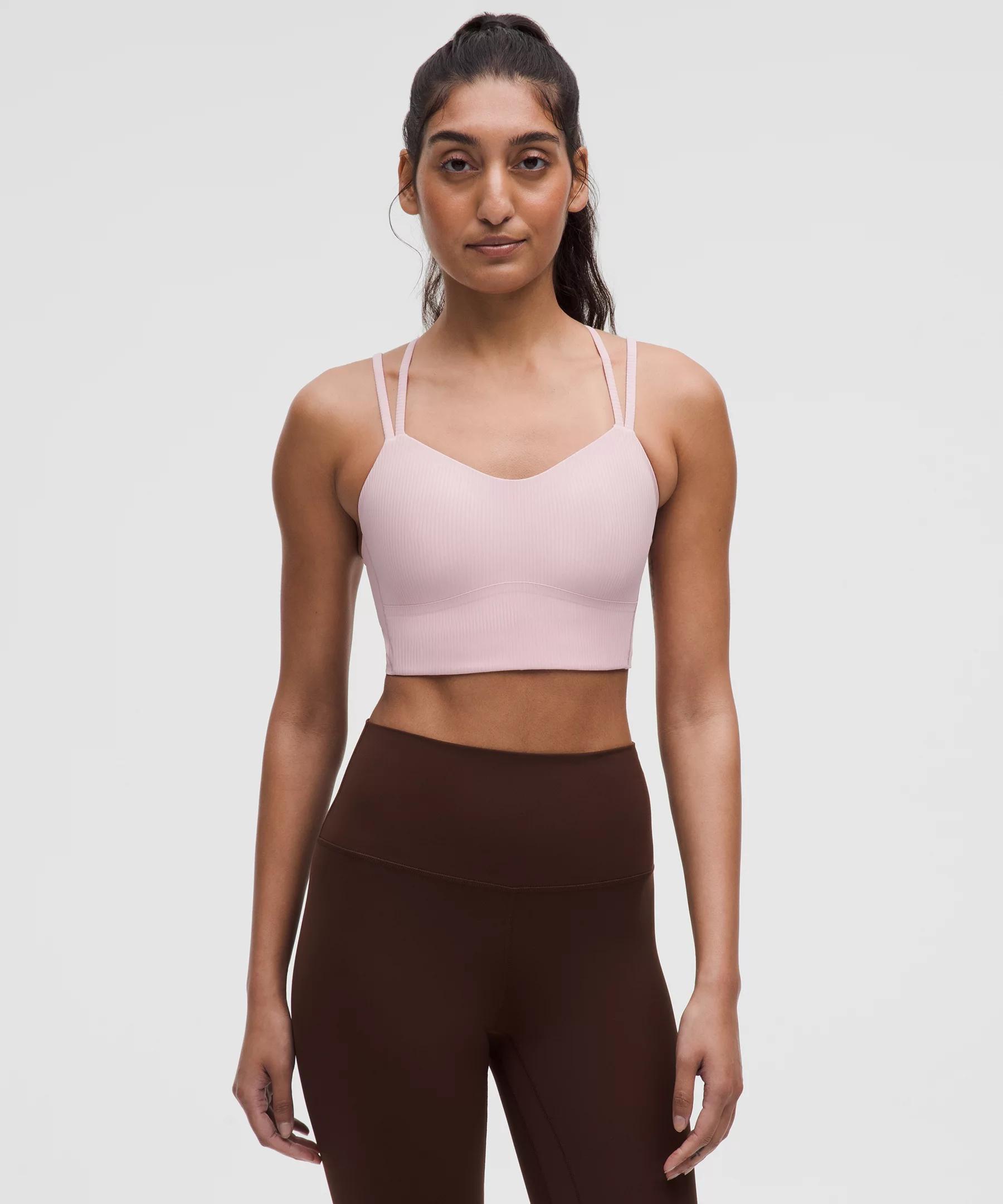 Like a Cloud Ribbed Longline Bra *Light Support, B/C Cup Product Image