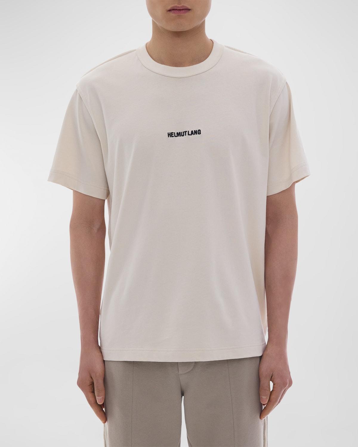 Men's Nike "Just Do It" Logo Tee, Size: Small, Black White Product Image