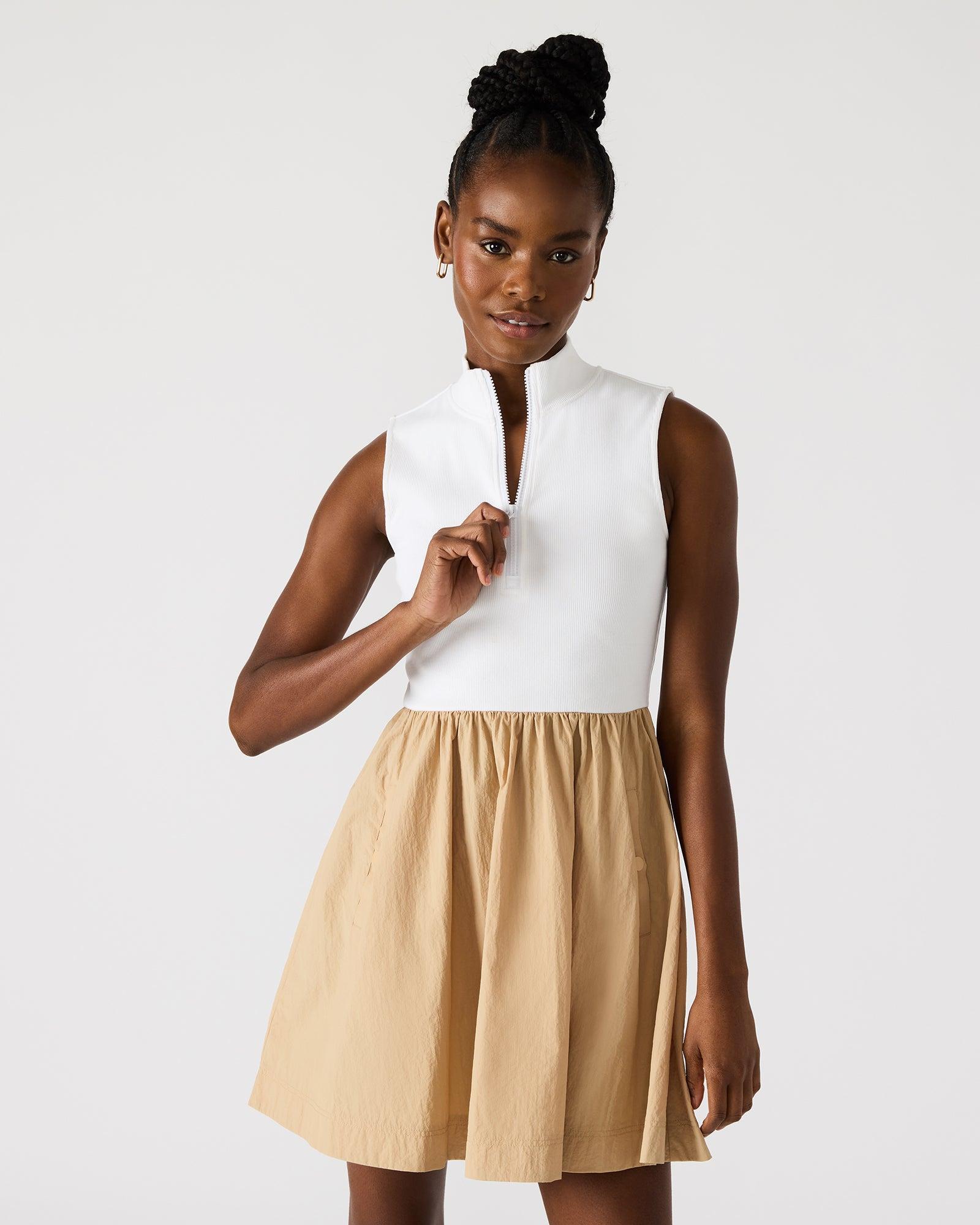 LYON DRESS TAUPE Female Product Image
