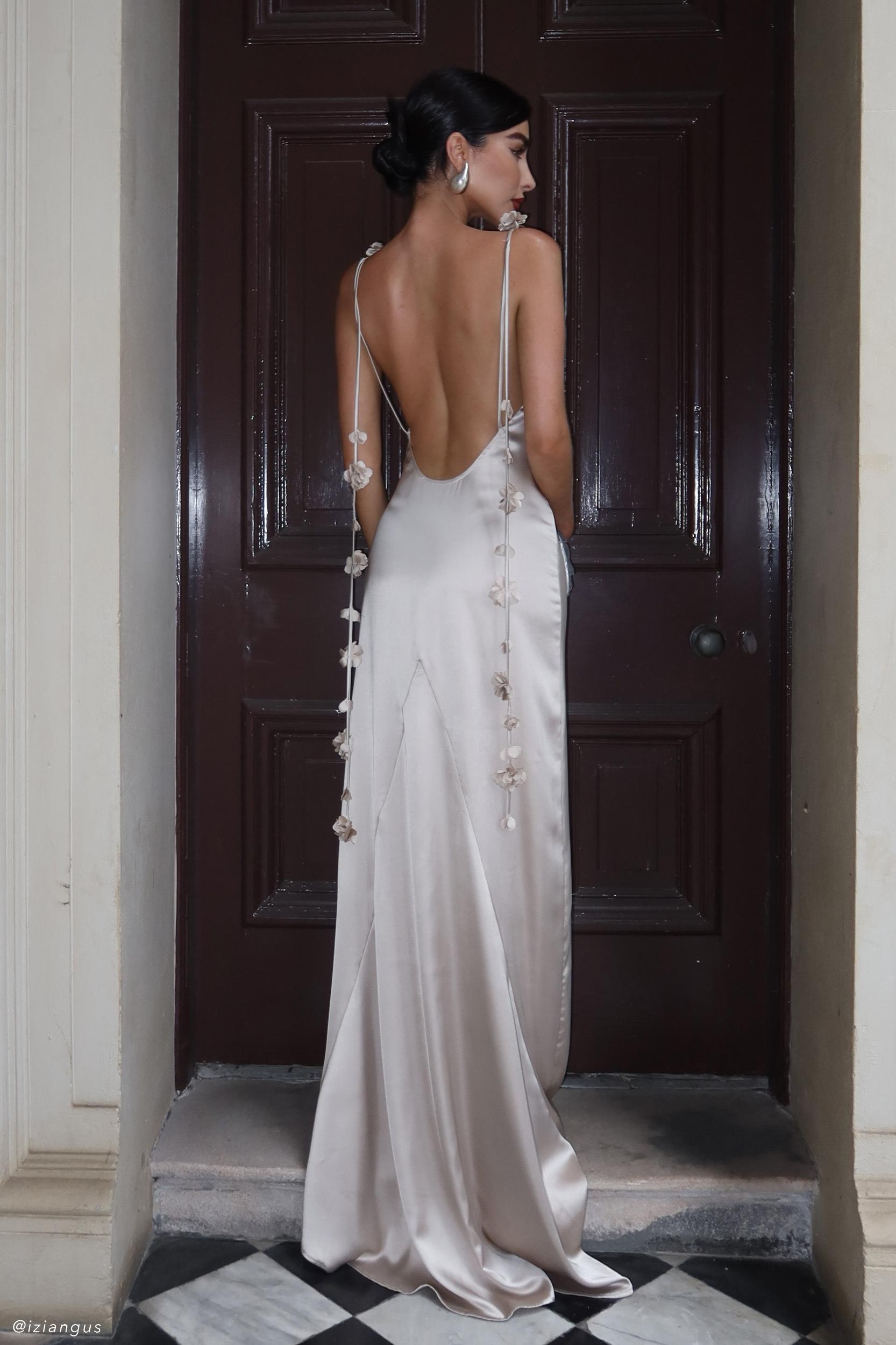 Elenora Rose Gown - Blush Gold Product Image
