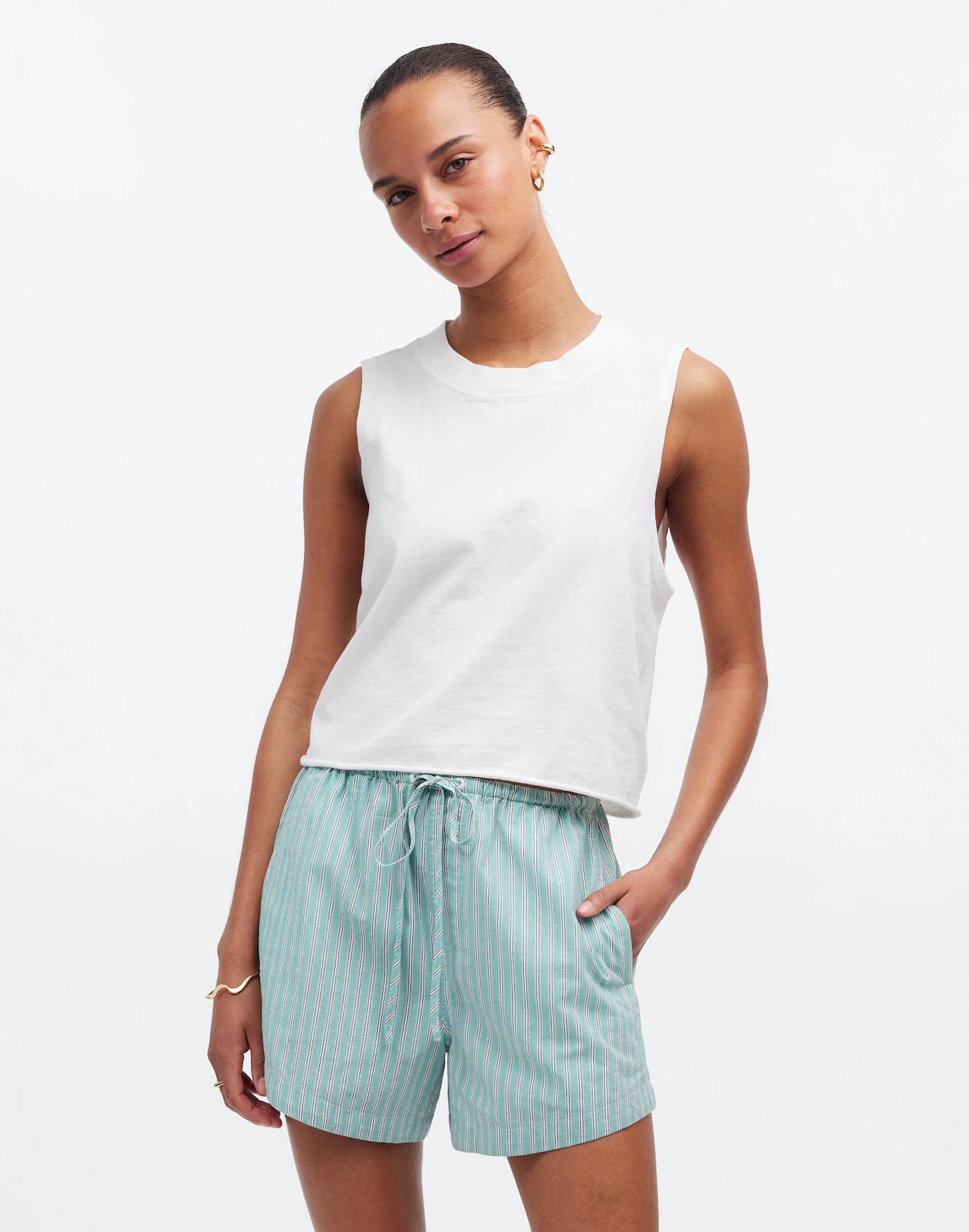 Drawstring Pull-On Shorts Product Image