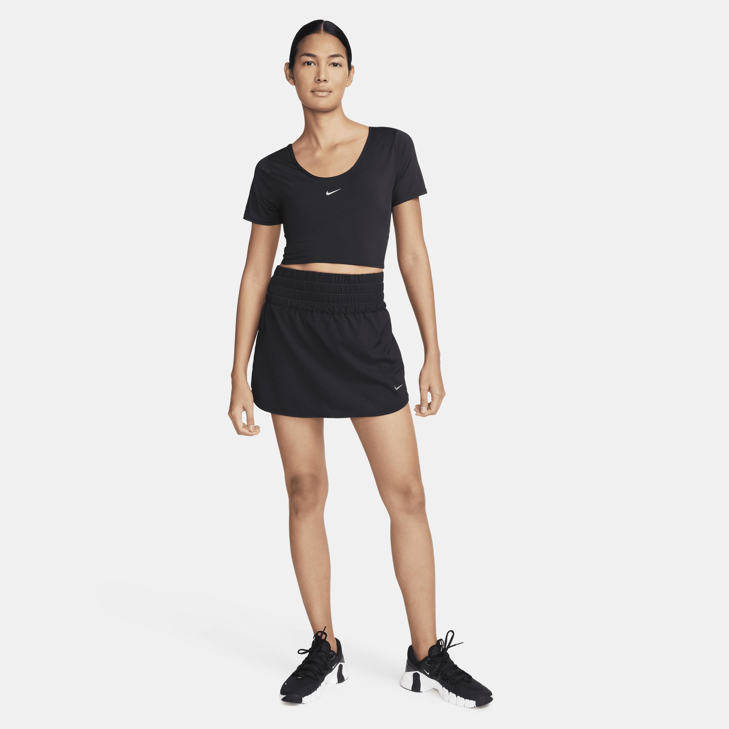 Women's Nike Court Dri-FIT Victory Flouncy Skort, Size: XS, Black Product Image