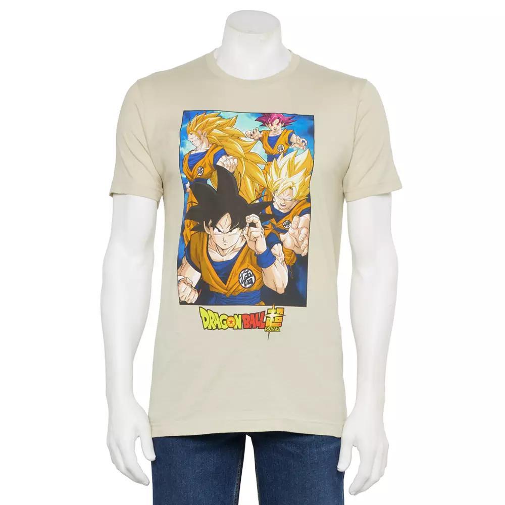 Men's Dragon Ball Super Box Tee, Size: Medium, Beige Product Image