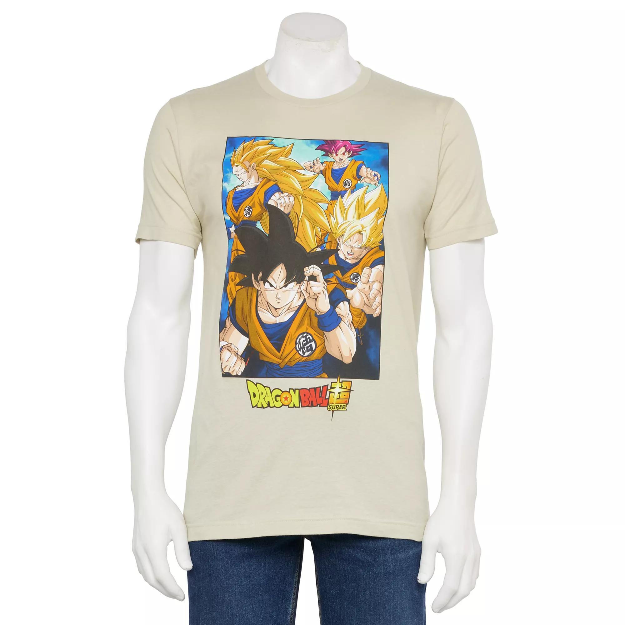 Men's Dragon Ball Super Box Tee, Size: Medium, Beige Product Image