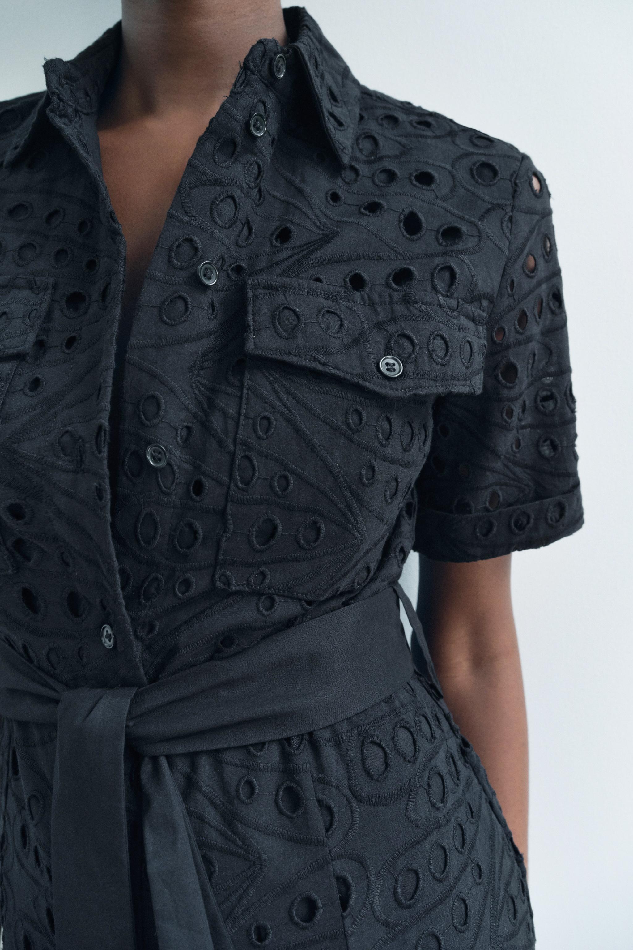 ZW COLLECTION EMBROIDERED SHIRTDRESS Product Image