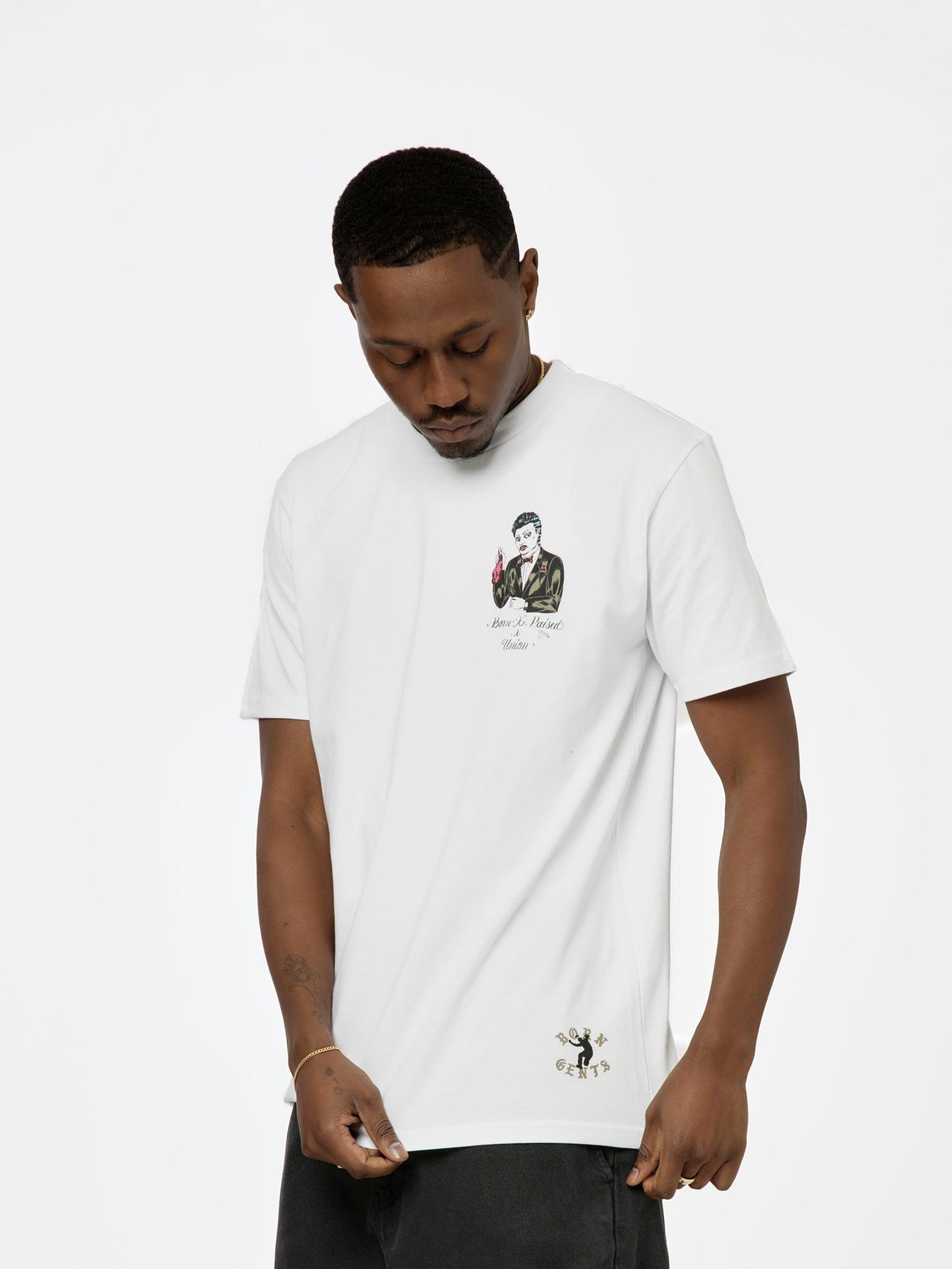 BXR + UNION GENTS OF DESIRE LARRY TEE (White) Product Image