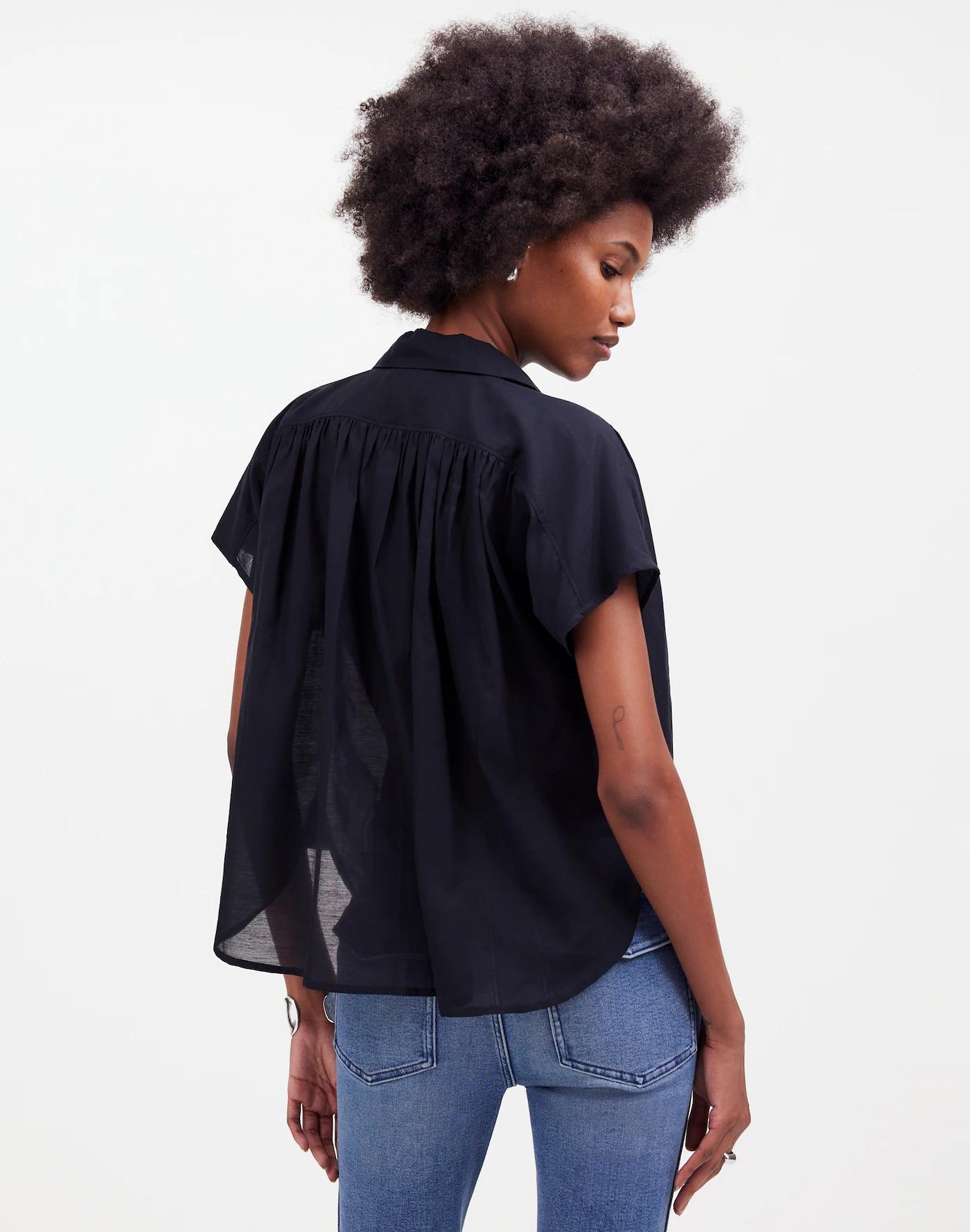Cap-Sleeve A-Line Top Product Image