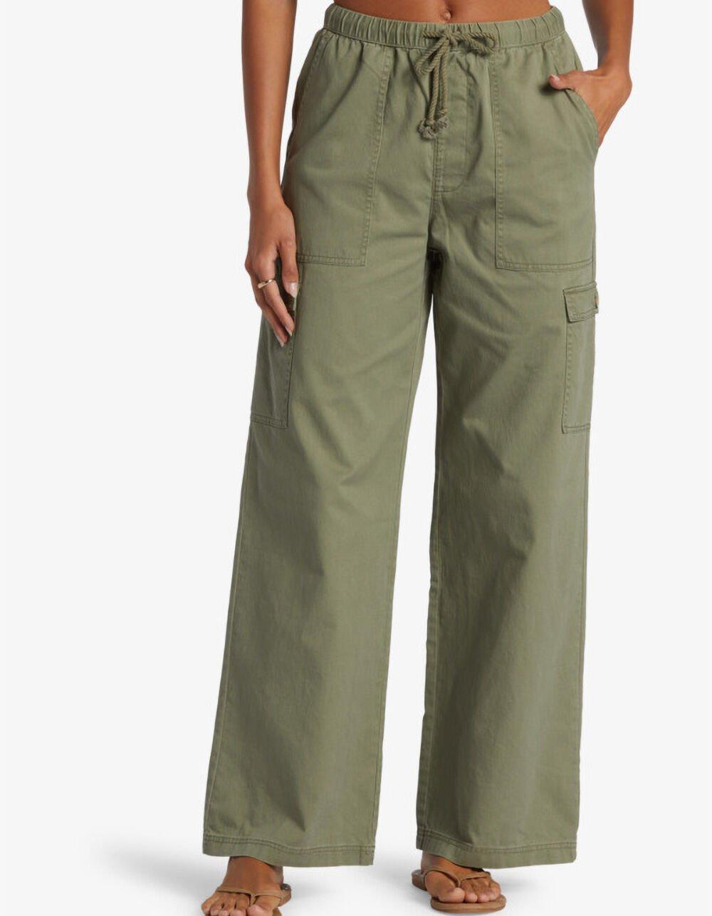 ROXY Precious Cargo Womens Cargo Pants - OLIVE Product Image