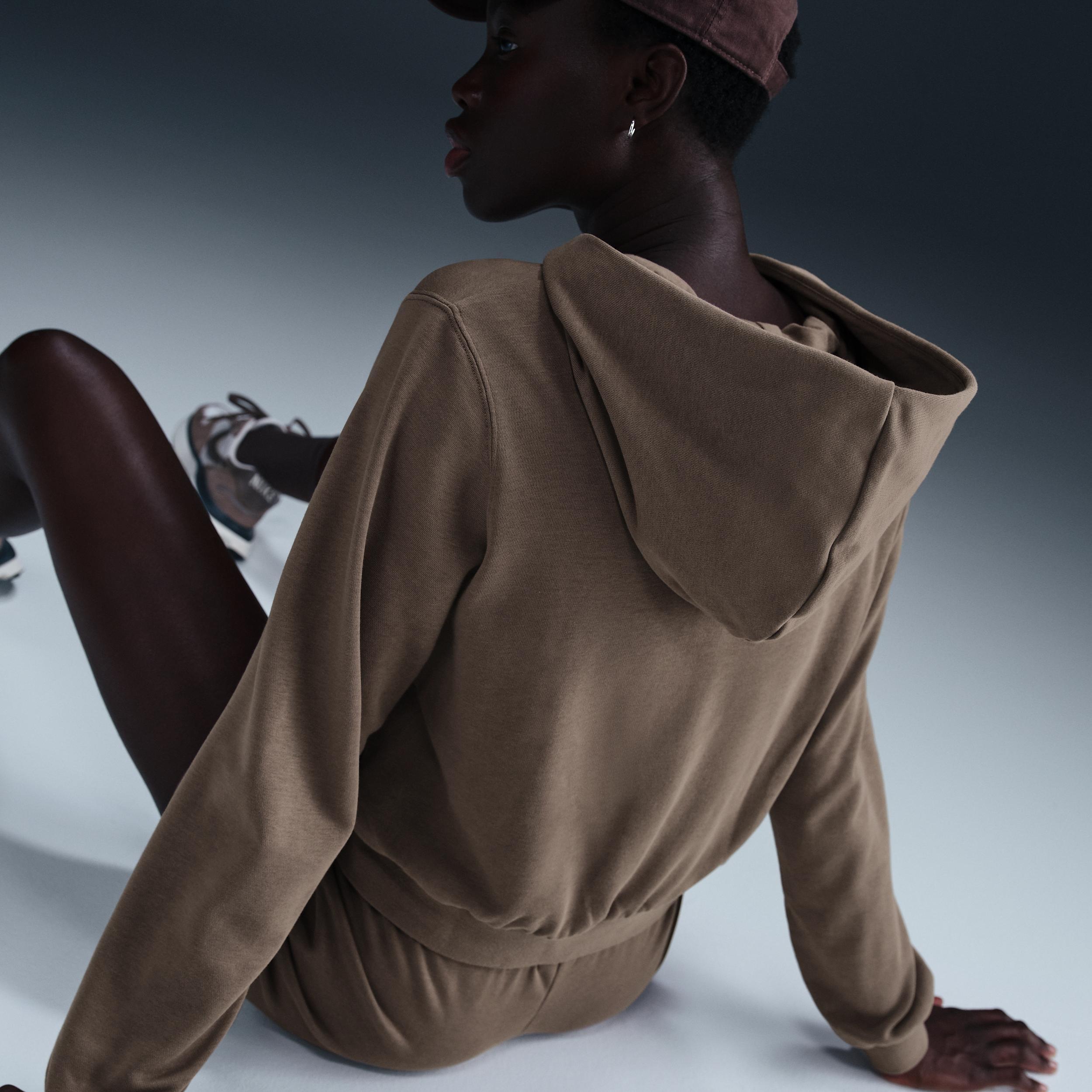 Women's Nike Sportswear Chill Terry Loose Full-Zip French Terry Hoodie Product Image