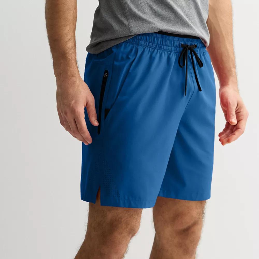 Mens Tek Gear 7 in. Training Shorts Blue Lagoon Product Image