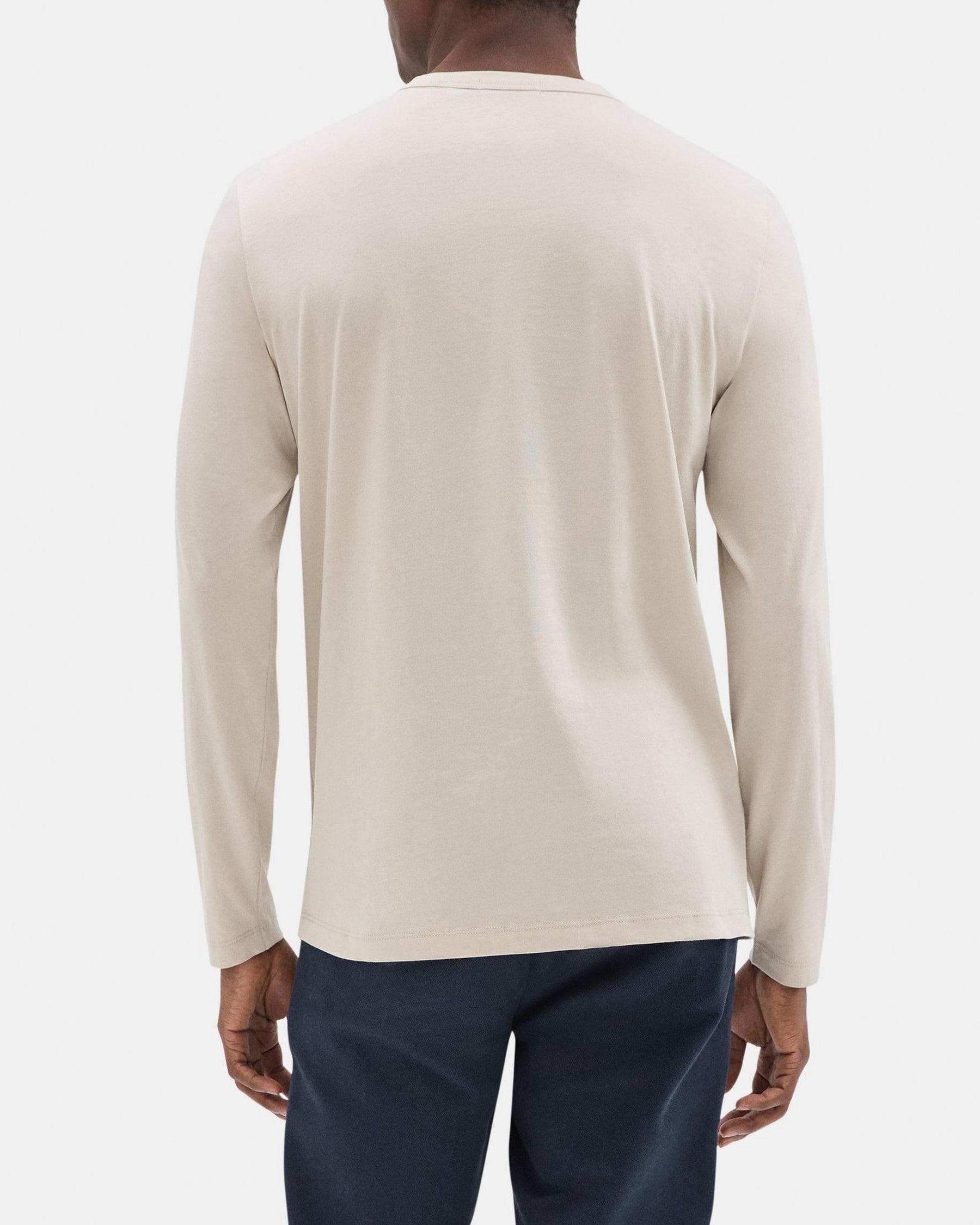 Essential Henley Shirt in Organic Cotton Product Image