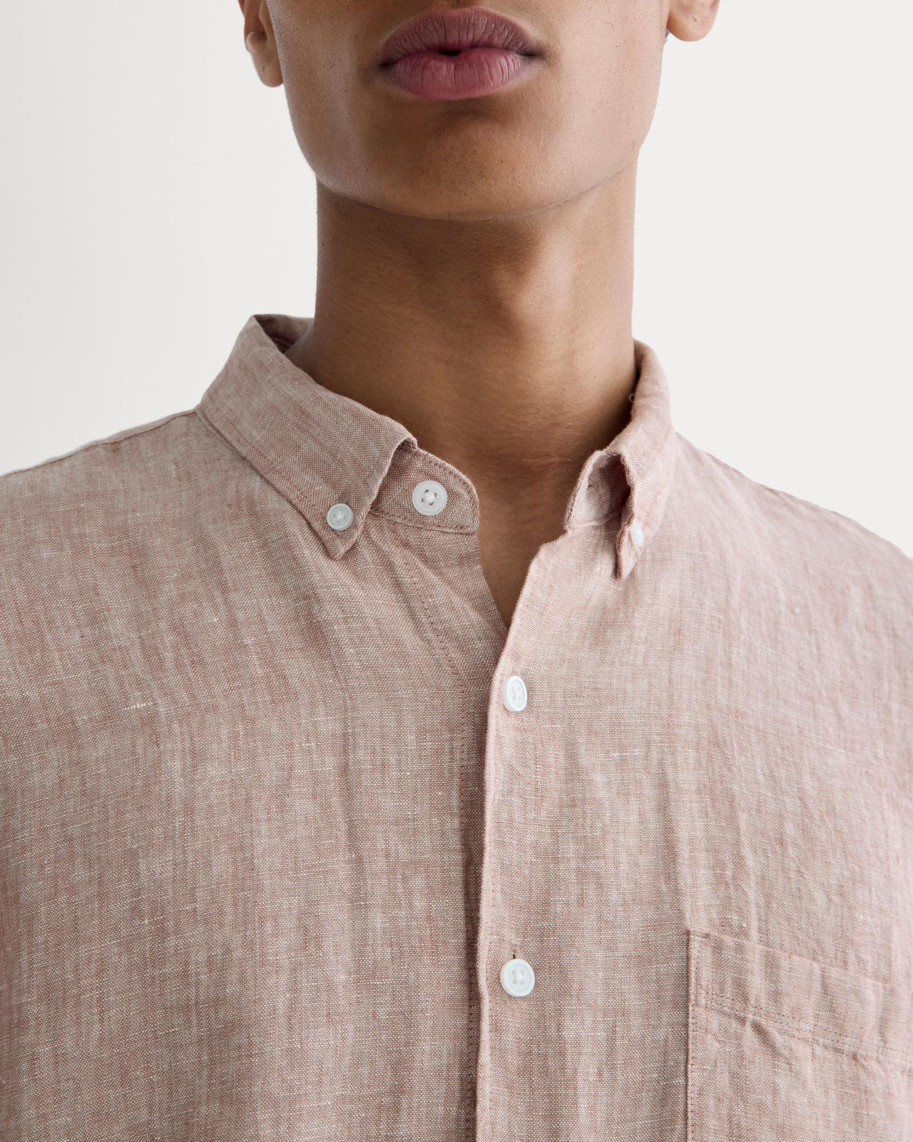 Mens Classic Short-Sleeve Shirt in Linen by Everlane Product Image