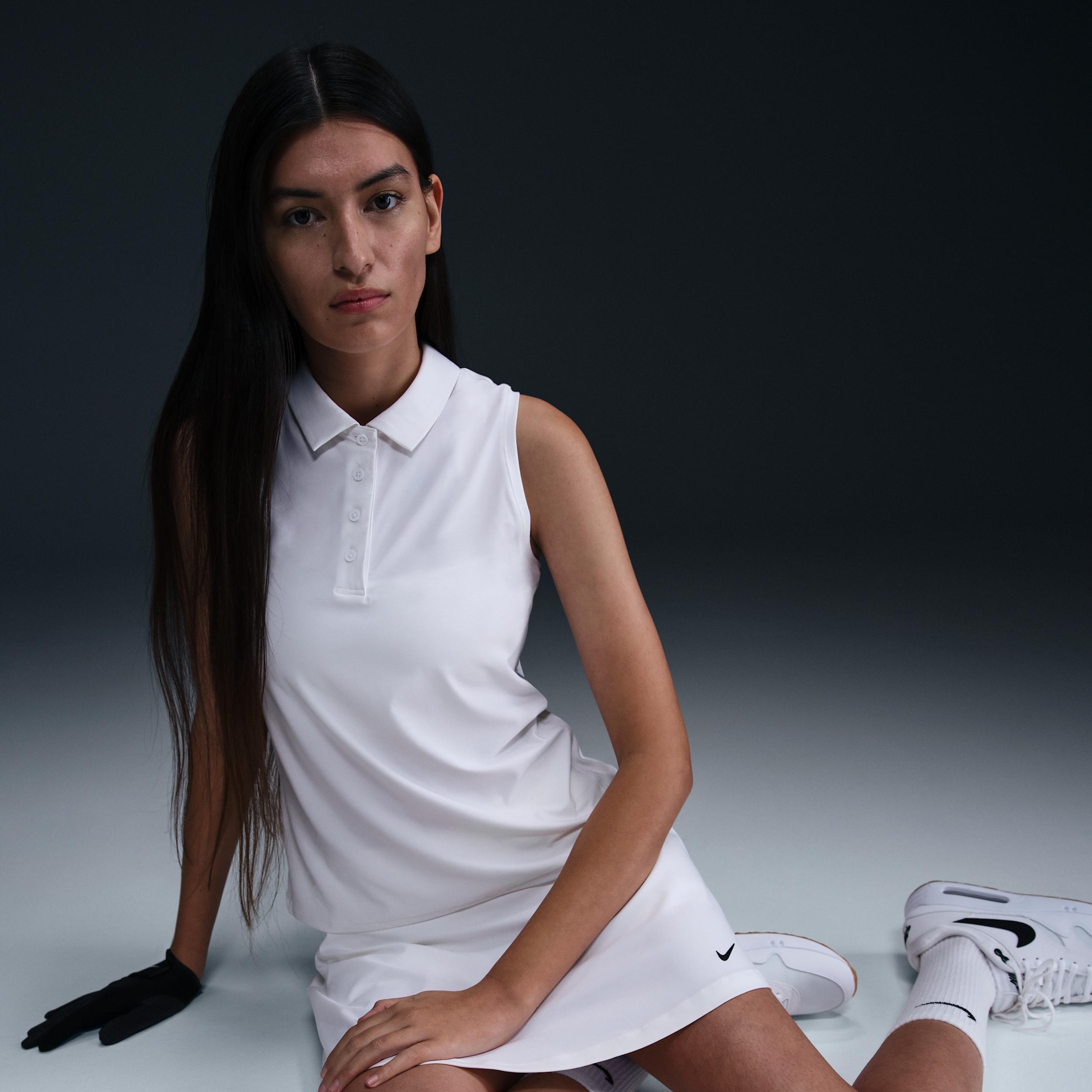 Nike Womens Victory Dri-FIT Sleeveless Polo Product Image
