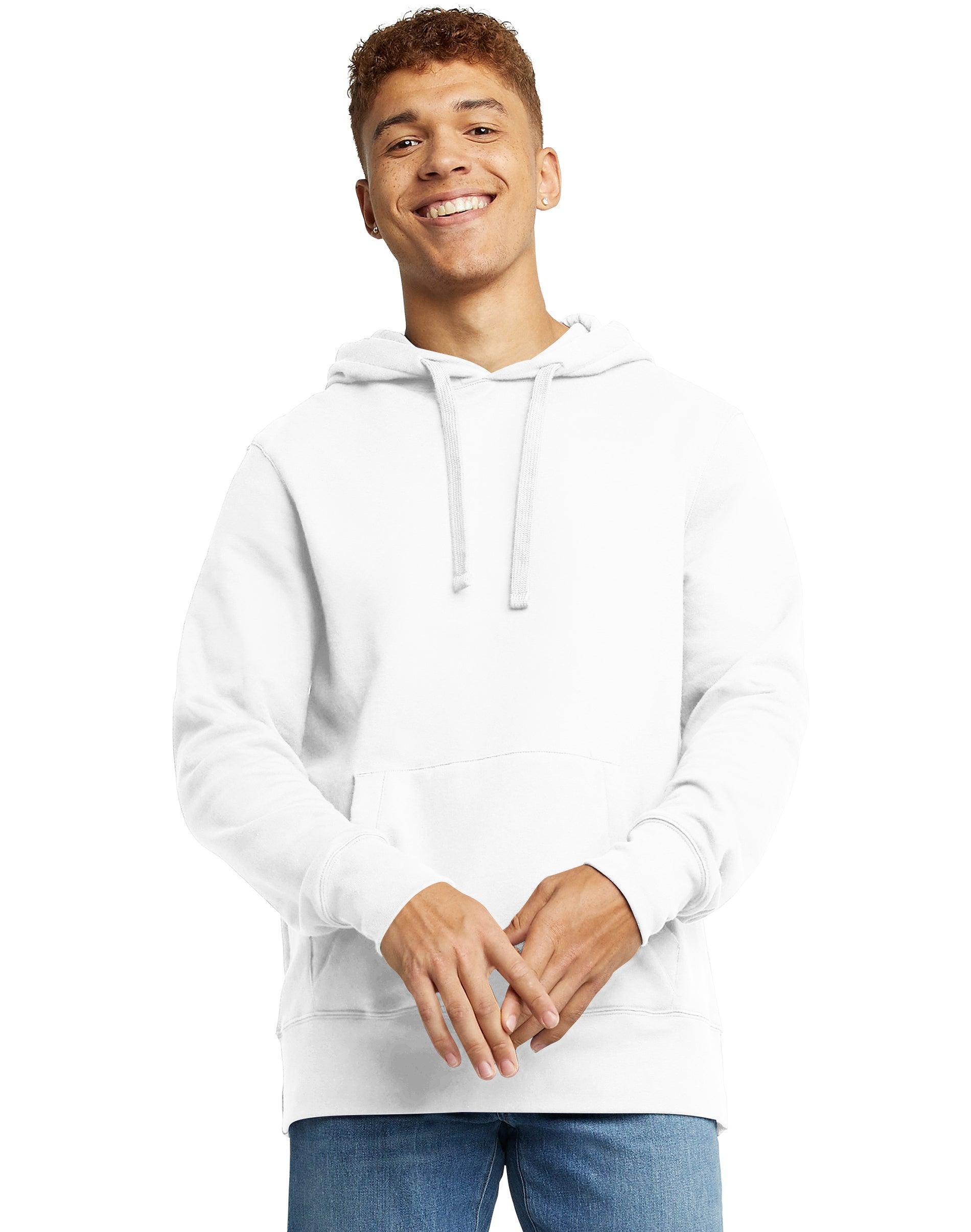 Men's Hanes Originals Pullover Hoodie, Size: Small, Black Product Image