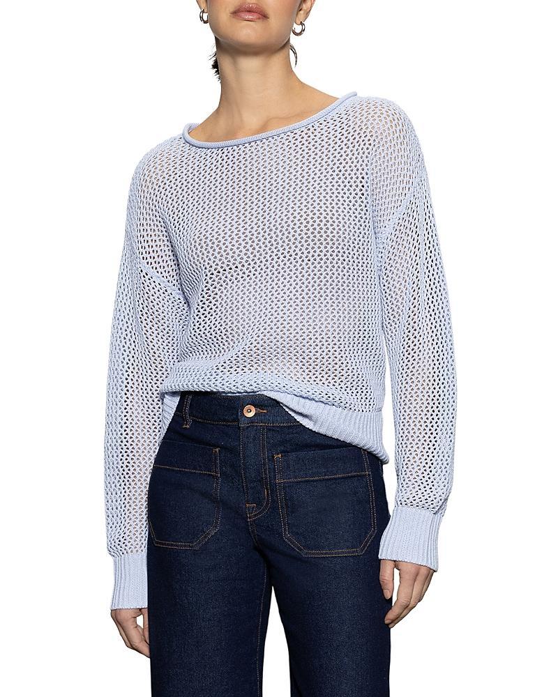 Sanctuary Cotton Open Knit Sweater Product Image