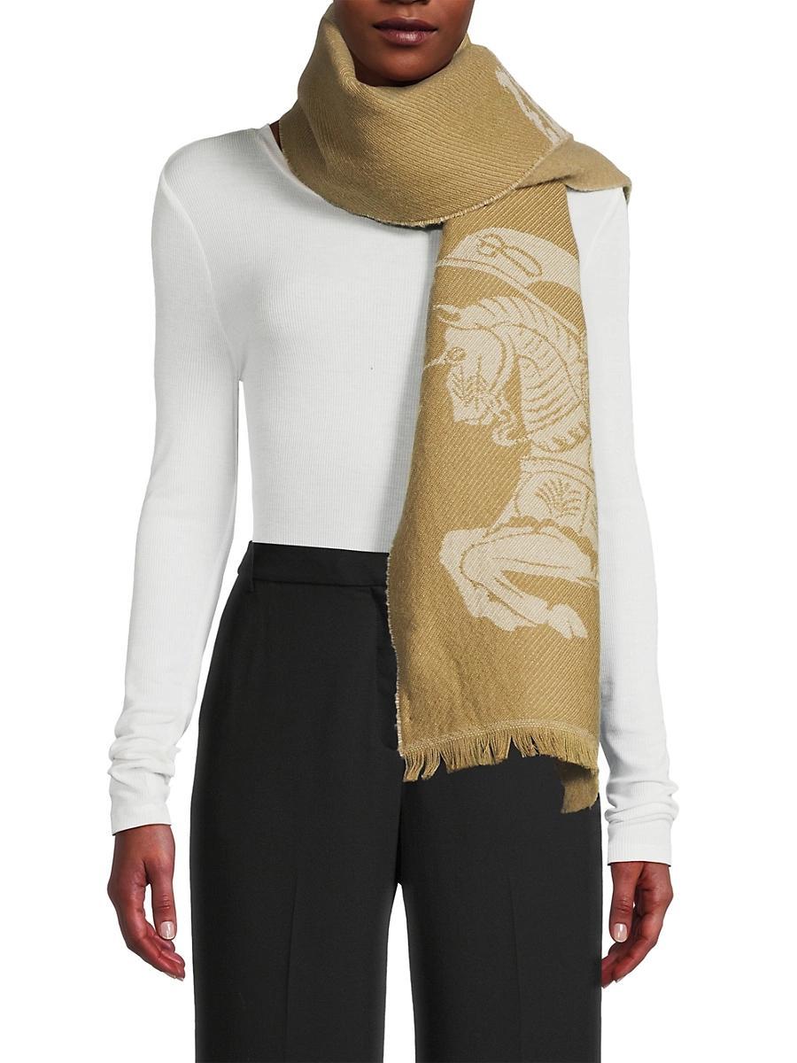 Mens Denim-Effect EKD Scarf Product Image