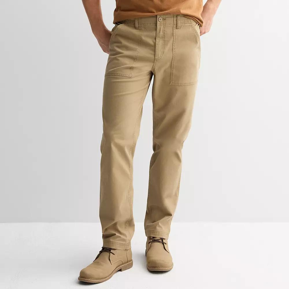 Men's Sonoma Goods For Life® Essential Utility Pant, Size: Small, Dark Green Product Image