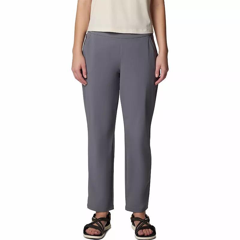 Women's Columbia All Seasons Pull-On Pants, Size: Medium, City Grey Product Image