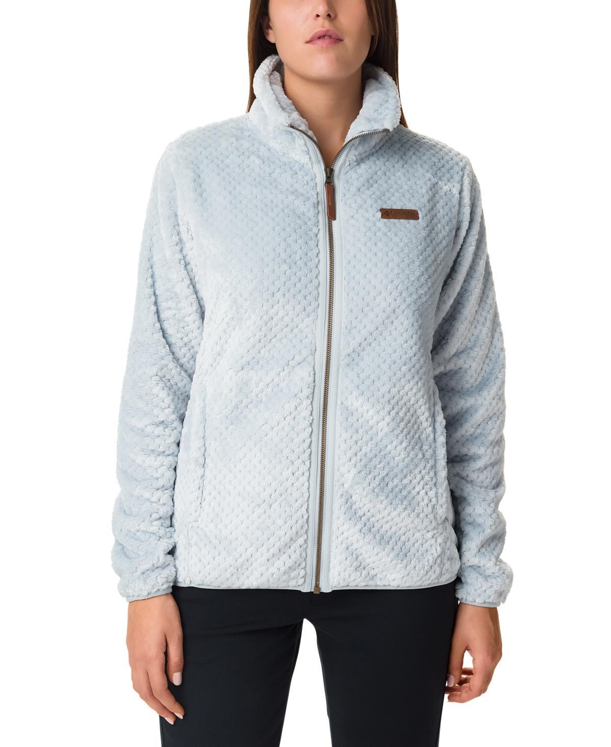 Women's Columbia Fireside Sherpa Fleece Jacket, Size: XXL, Chalk Product Image