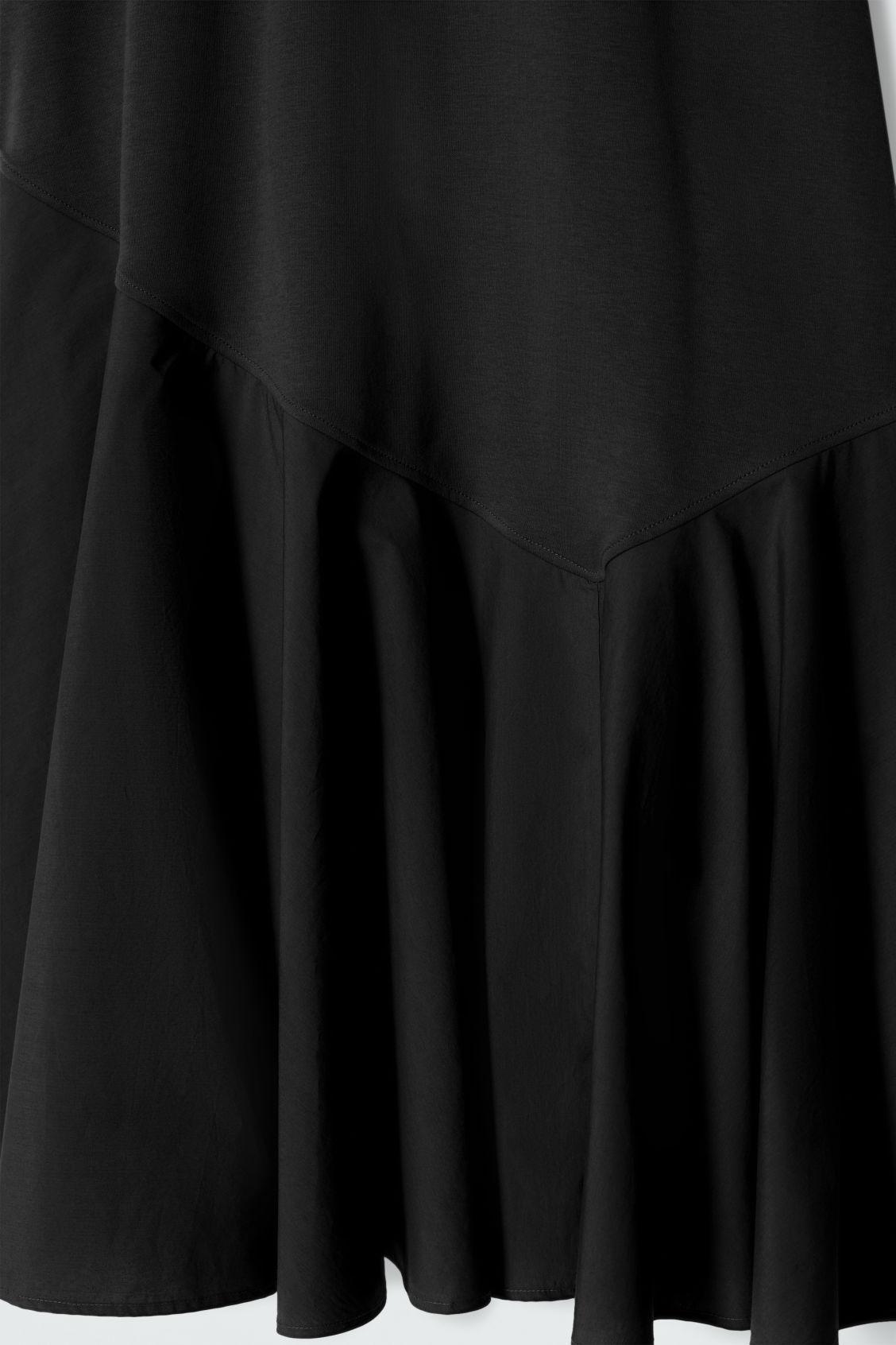 ASYMMETRIC MINI T-SHIRT DRESS Product Image