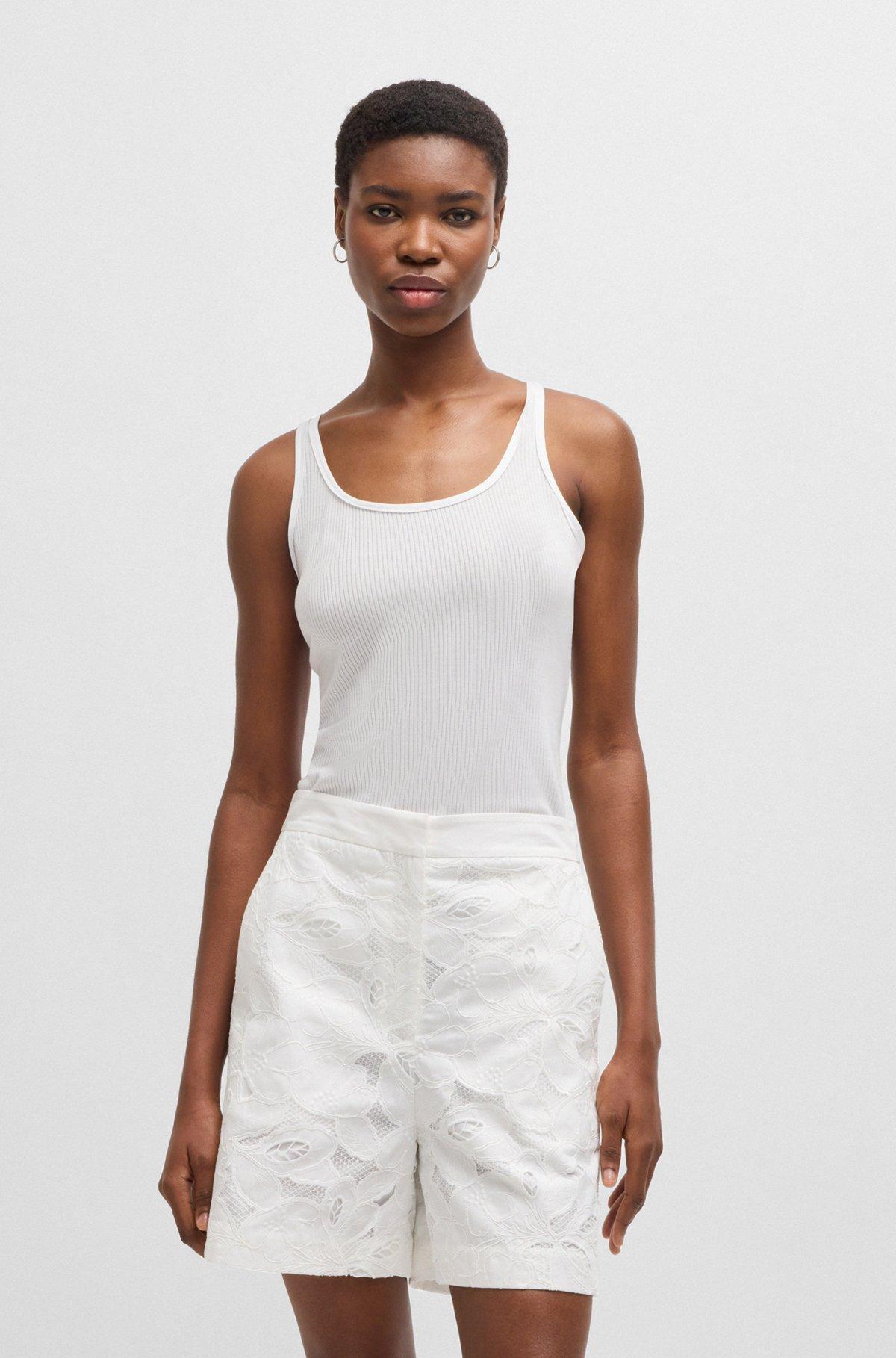 Tank top with ribbed structure Product Image