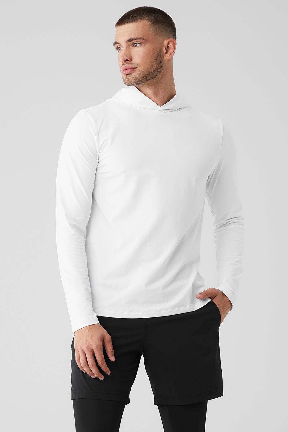 ALO | Conquer Reform Long Sleeve With Hood Top Product Image