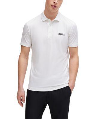 Mens Degrade-Jacquard Polo Shirt Product Image
