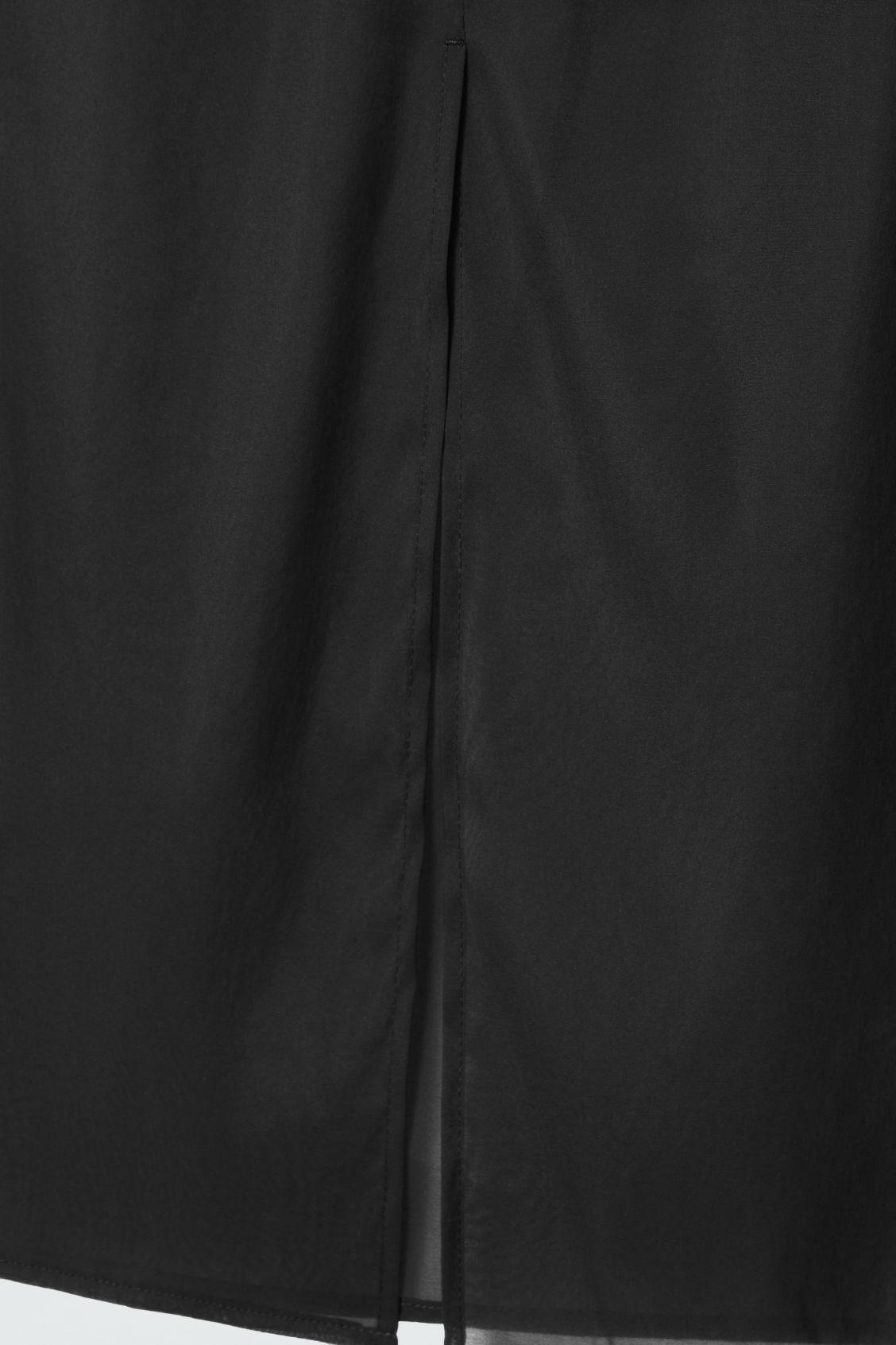 THE SHEER LAYERED COLUMN SKIRT Product Image
